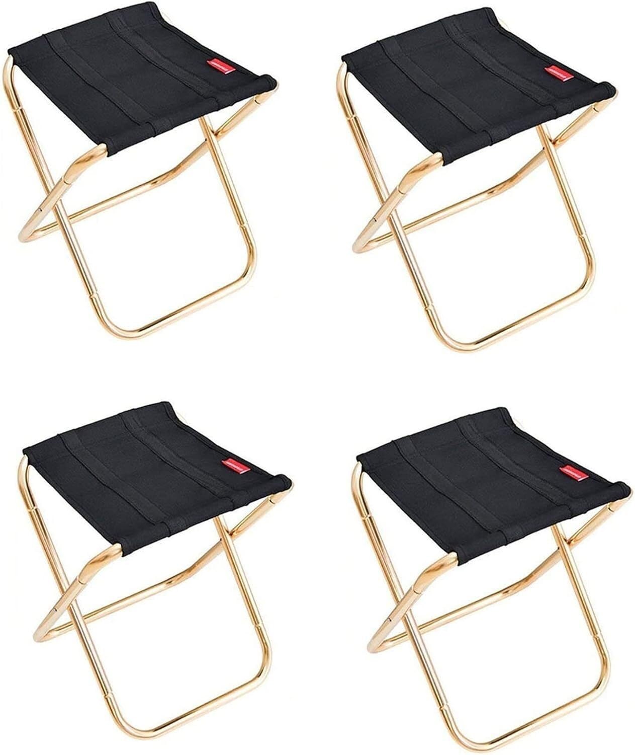 MSHGSKU Luggage rack Luggage Rack - Suitcase Stand, Hotel/Room Foldable Aluminum Suitcase Holder Luggage Storage Rack(4pcs)
