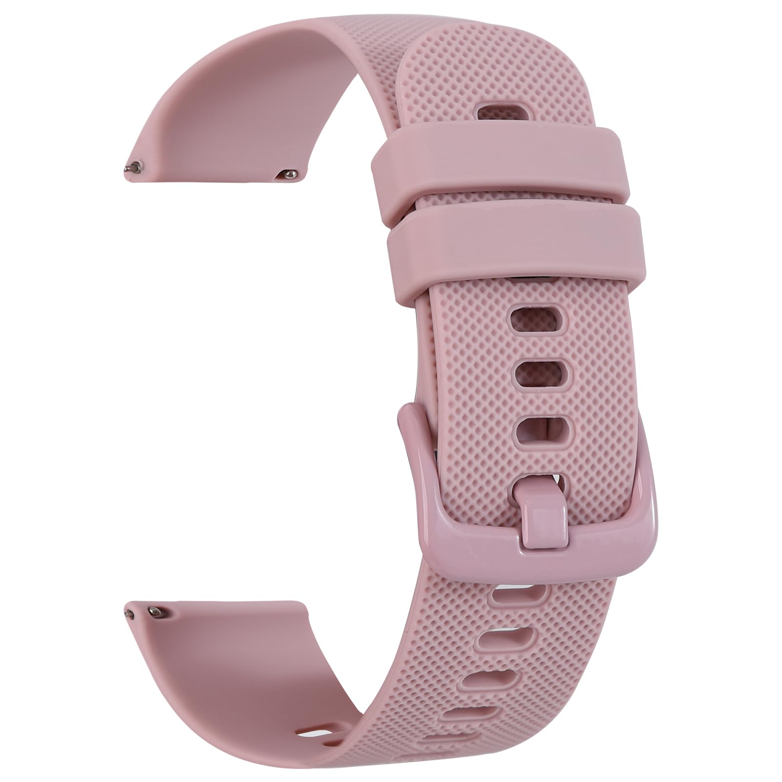 Silicone Watch Band Soft Rubber Quick Release Watch Strap Waterproof Replacement Strap 16mm 18mm 20mm 22mm Multi-color Available Pink 16mm