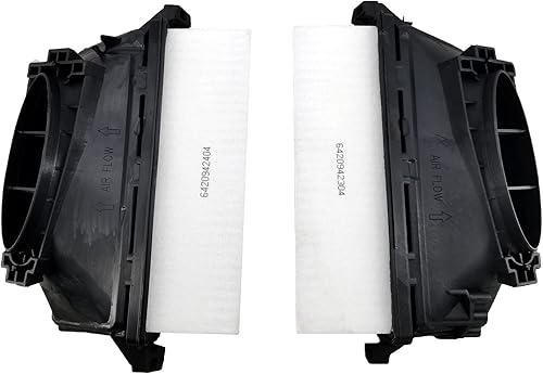 Miniatura 1 de ASTAMOTOR Juego de filtros de aire para Mercedes-Benz ML350 ML320 GL350 GLE350D GLS350D S350 par izquierdo y derecho de repuesto 642094000