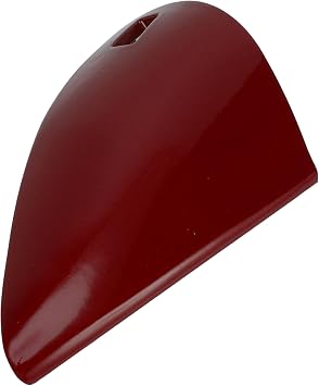 Front Left Exterior Door Handle Lock Cylinder Cap Cover for Hyundai Elantra MK7 2020-2023 No.82652AA100 ABS Red 1 Pc