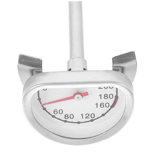 Miniatura 3 de Termómetro de acero inoxidable para freír profundo, medidor de temperatura de aceite, sonda de cocción de lectura instantánea para cocina, barbacoa,