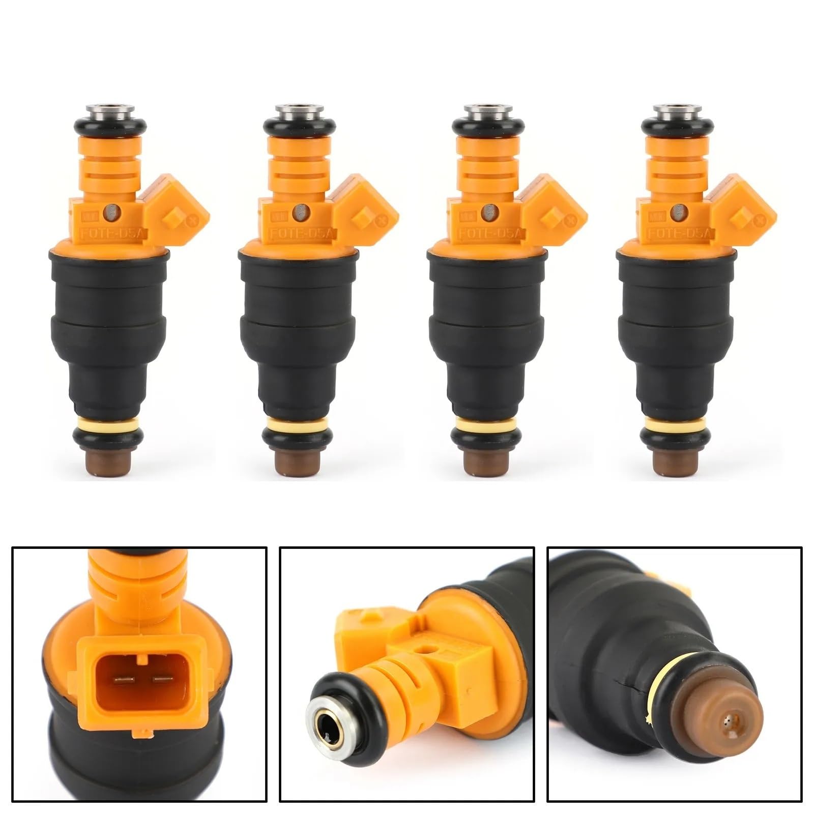dysza wtryskiwacza paliwa 4 szt. wtryskiwaczy paliwa 028015094 pasujące do Ford F150 F250 F350 pasujące do Lincoln 4.6 5.0 5.4 5.8 V8 wtryskiwacze paliwa F1ZE-A2B