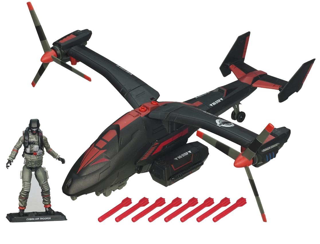 Amazon.co.jp: GIジョー ビークル ブラック ドラゴン VTOL w