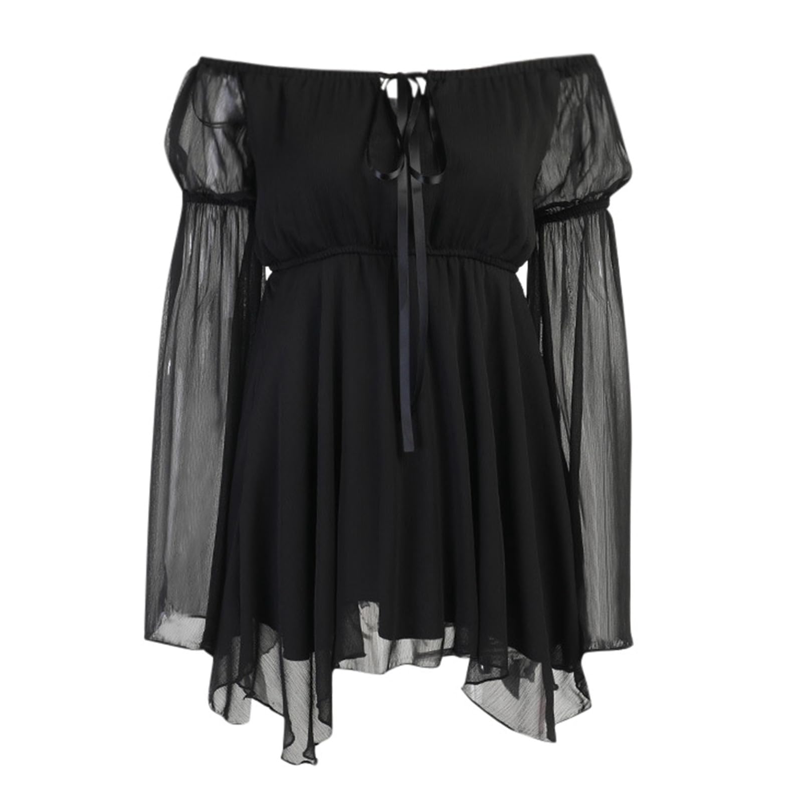 Piratenkostüm Damen Kleider, Fasching Kostüm Damen Pirat Partykleid, Jumpsuit Overall Kleid Elegant Kurz, Einfarbig Straffen Taille Rüschenkleid Swing Kleid Damen 50er Karneval Piratenkleid Für Kurven