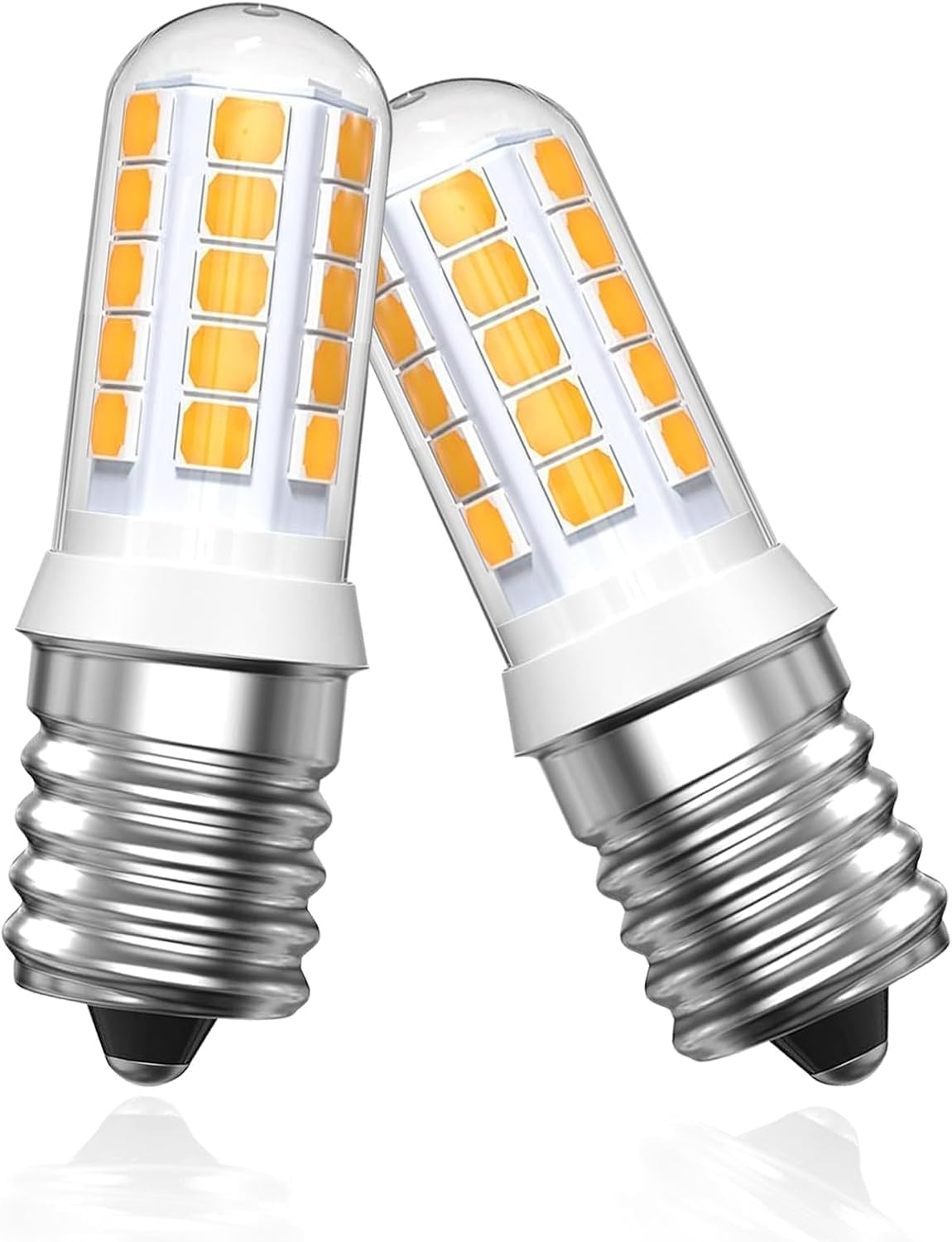 297048600 241552802 Refrigerator Light Bulb 4W 120V 40W Halogen Bulb Equivalent LED Replacement for Frigidaire Kenmore Whirlpool (Daylight White)