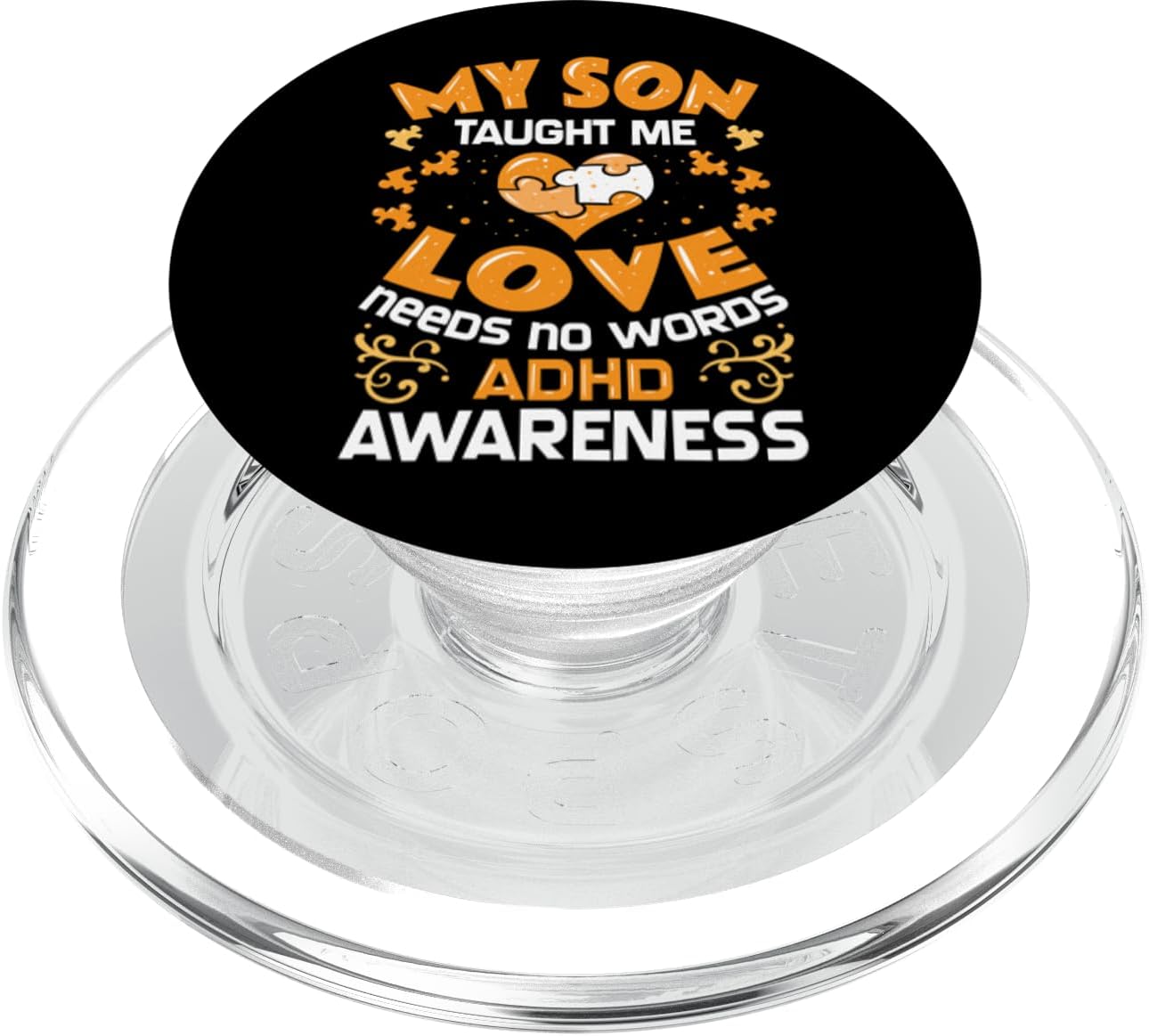 Autism and ADHD Support - ADHD Awareness Son PopSockets MagSafe PopGrip for iPhone