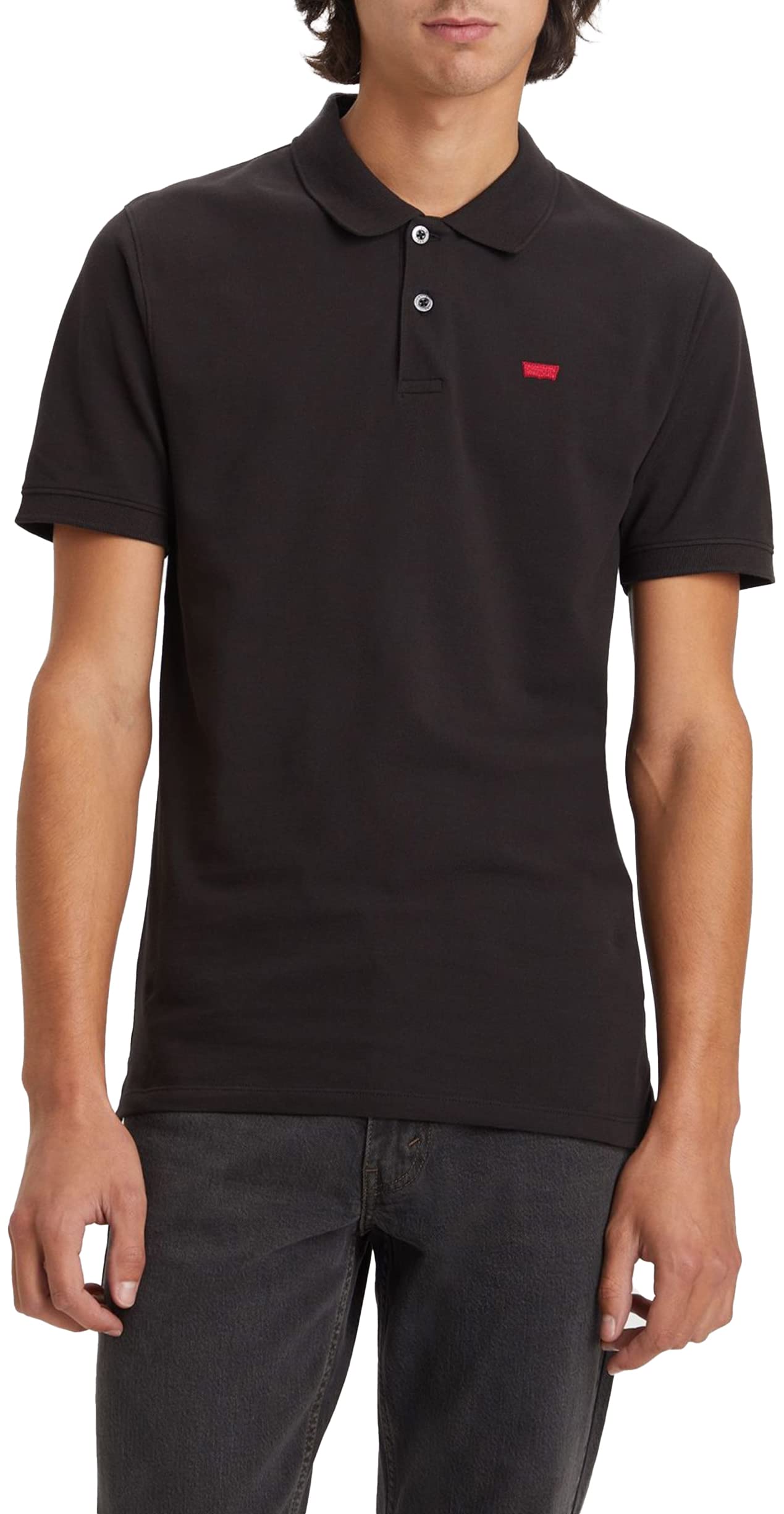 Levi's Herren Slim Housemark Polo Shirt (1er Pack)