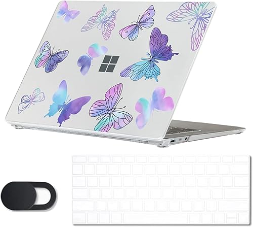 Miniatura 13 de Se7enline Compatible con Microsoft Surface Laptop 5 2022 de 13.5 pulgadas para Surface Laptop 4/3/2, material Alcantara 1769/1867/1958/1950