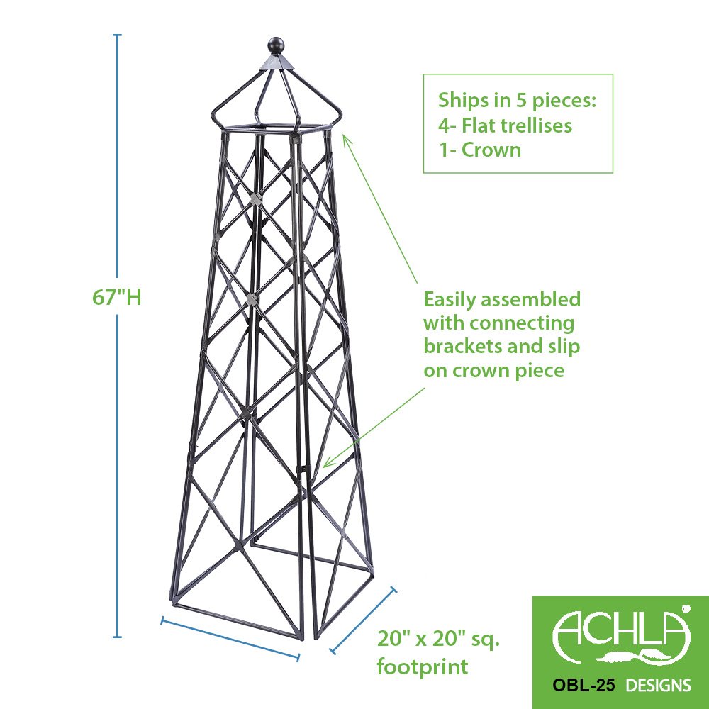 【超レア】ACODELIA / 大橋隆志 ACODELIA Amazon.com : Achla Designs Lattice Obelisk Garden Trellis