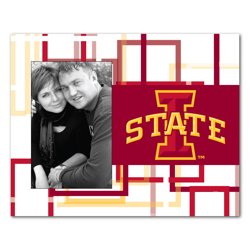 VictoryStore Gift Frame - Iowa State University Picture Frame - Squares Design