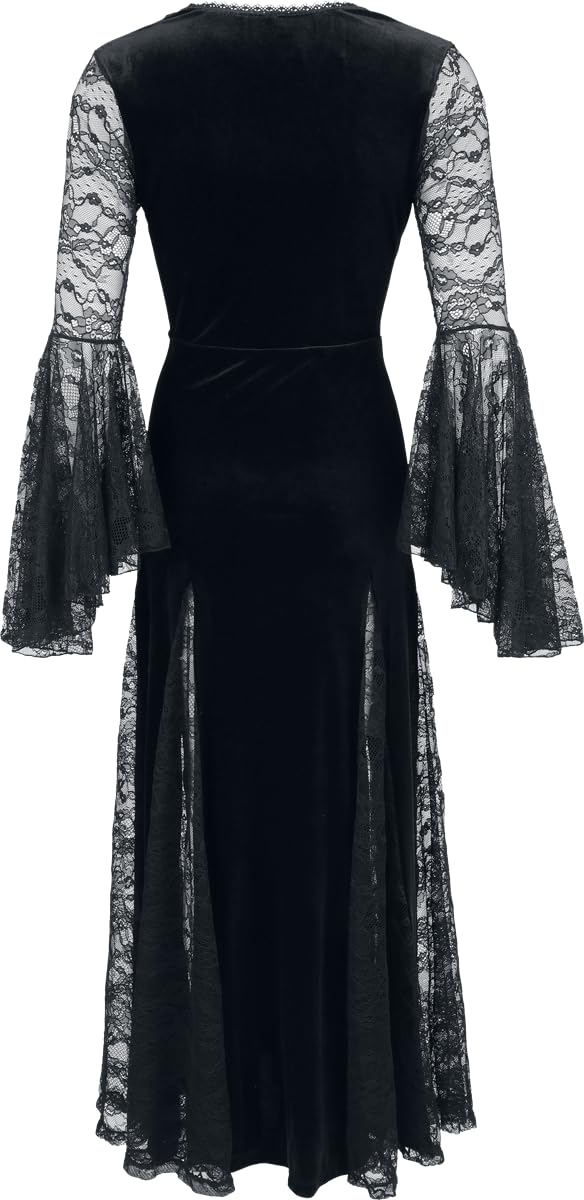 Gothicana by EMP Femme Robe Longue Countess Bathory Noir