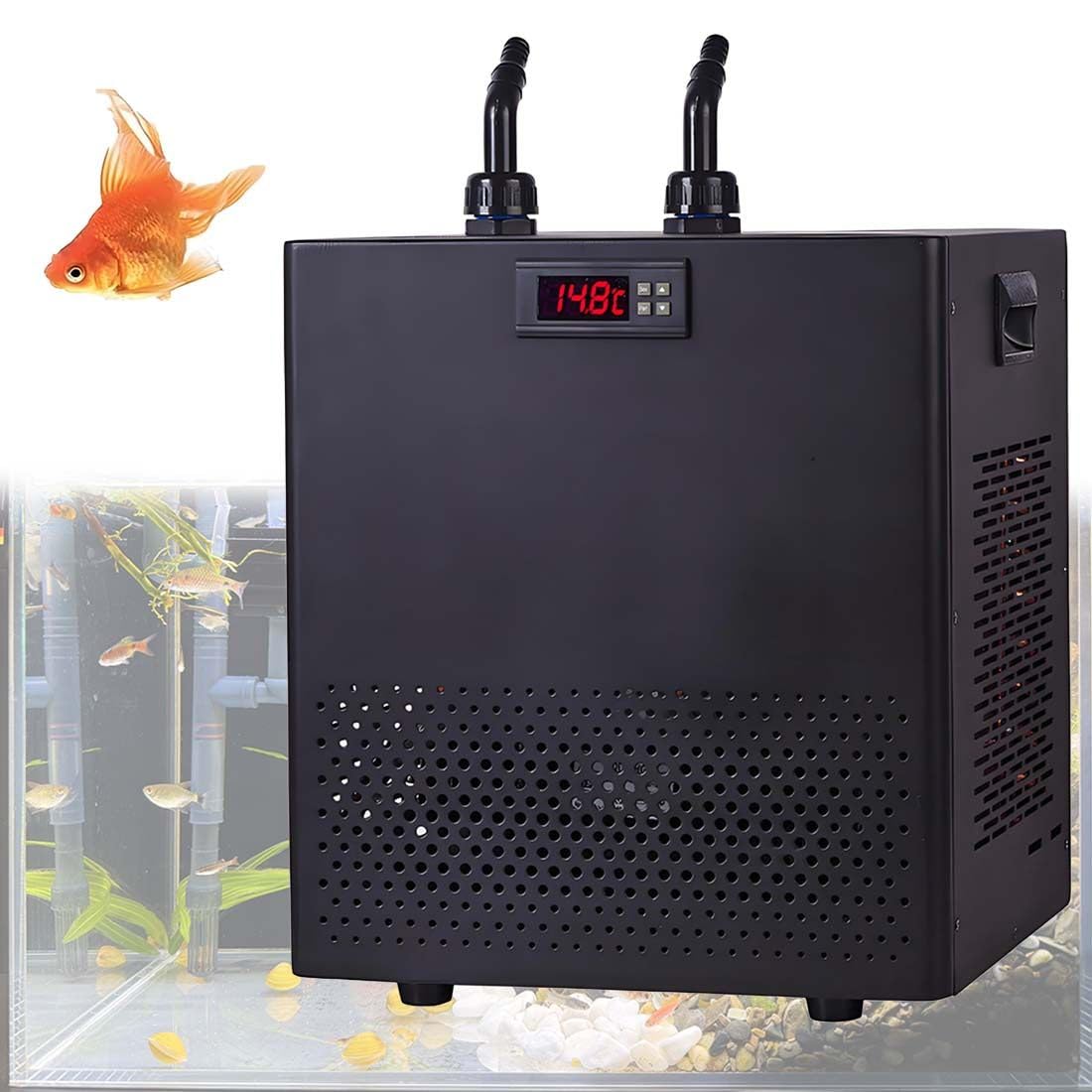 QianCruxtacy 60l/160l/300l Multi-functional Fish Tank Water Chiller 300L