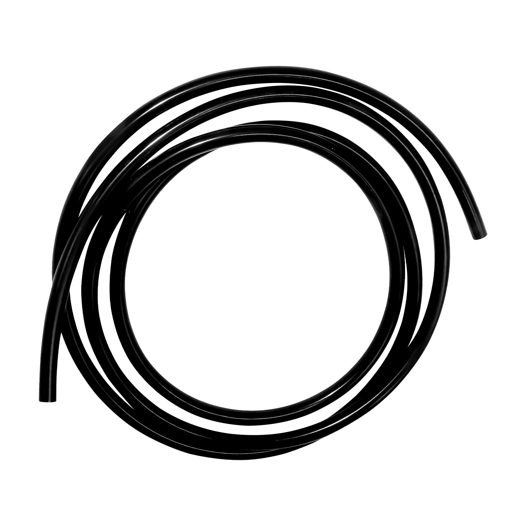 iMeistek Flexible Silicone Tubing, 16mm ID x 20mm OD 2.5m Length Silicone Hose for Aquarium Pumps and Air Hoses,Black