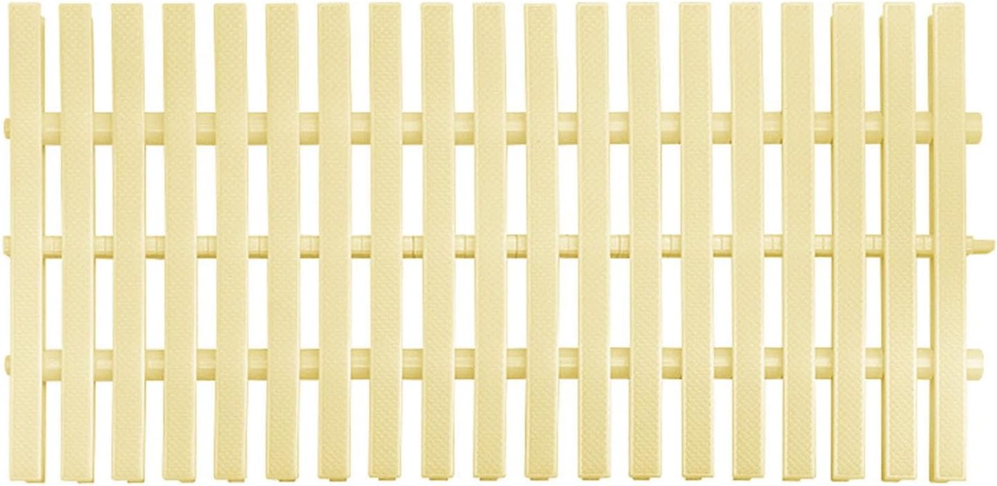 Swimming Pool Drainage Grate, Splicable Bathroom Gutter Cover, 4pcs Channel Grate Strip for Water Overflow, 30x100CM, Durable & Easy to Install, Ideal for Pool & Bath Areas