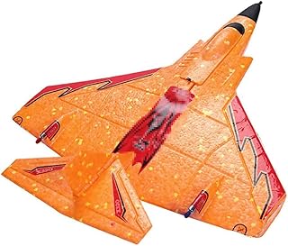 AFEBOO Remote Control Plane, Realistic EPP Children's Foam Fighter Plane, Sea, Land and Air Waterproof Plane with LED Lights, Easy to Fly Anti-Crash Remote Control Plane for Boys