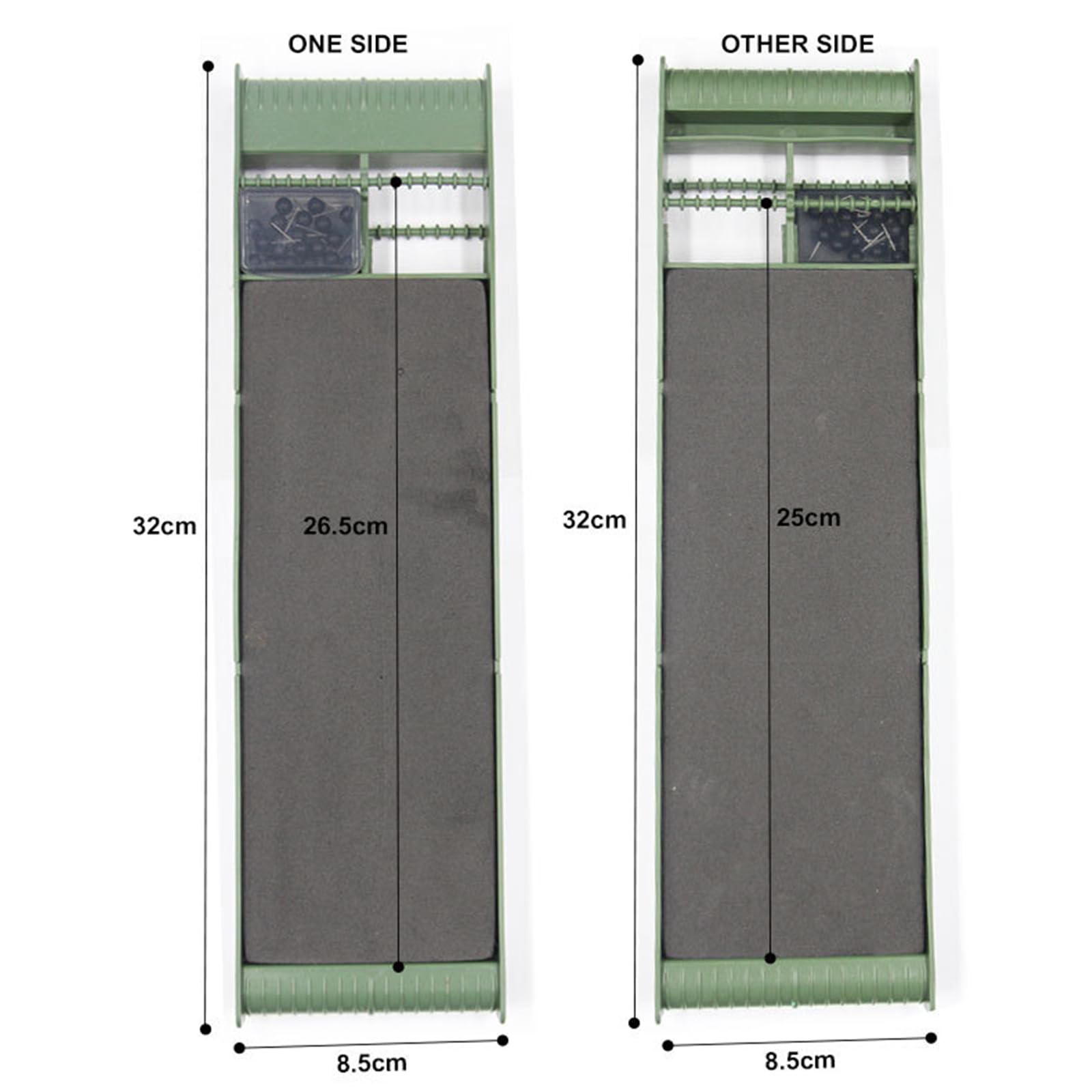 Boîte de rangement pour leurres de pêche, appâts, hameçons, couvercle transparent, plusieurs compartiments