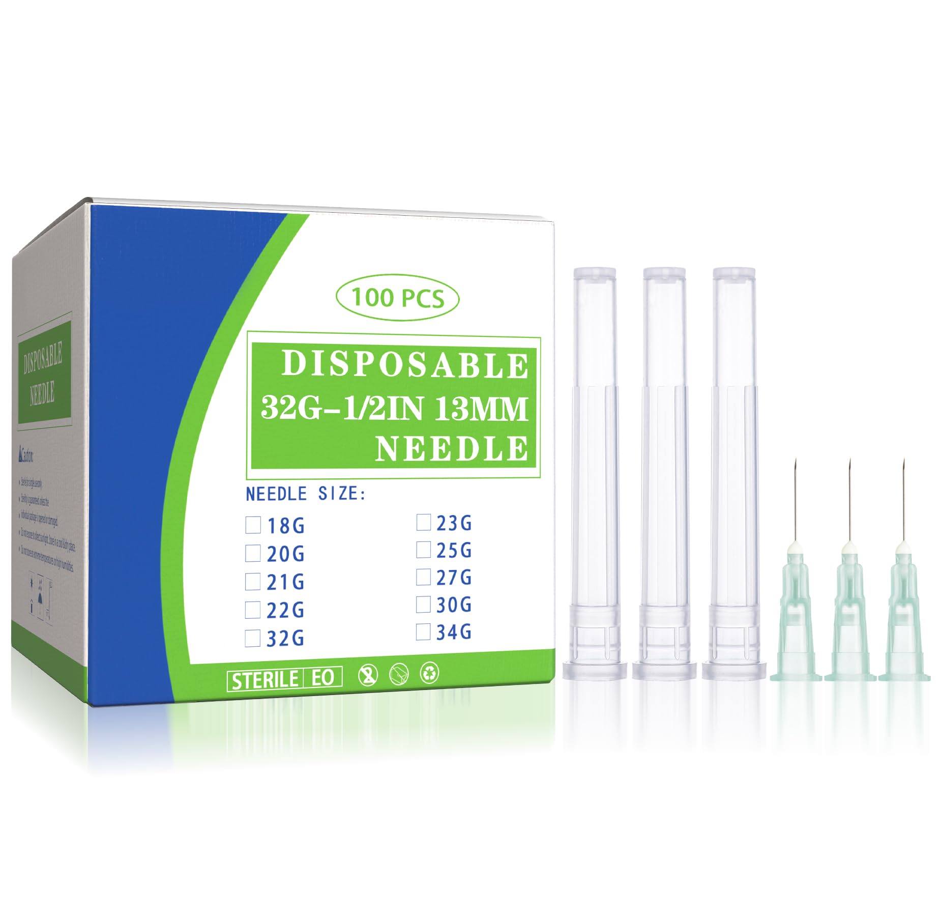 34G 5/32" 4mm Needle Luer Lock Disposable Dispensing Accessories, 100 Pack — Amazon image 14