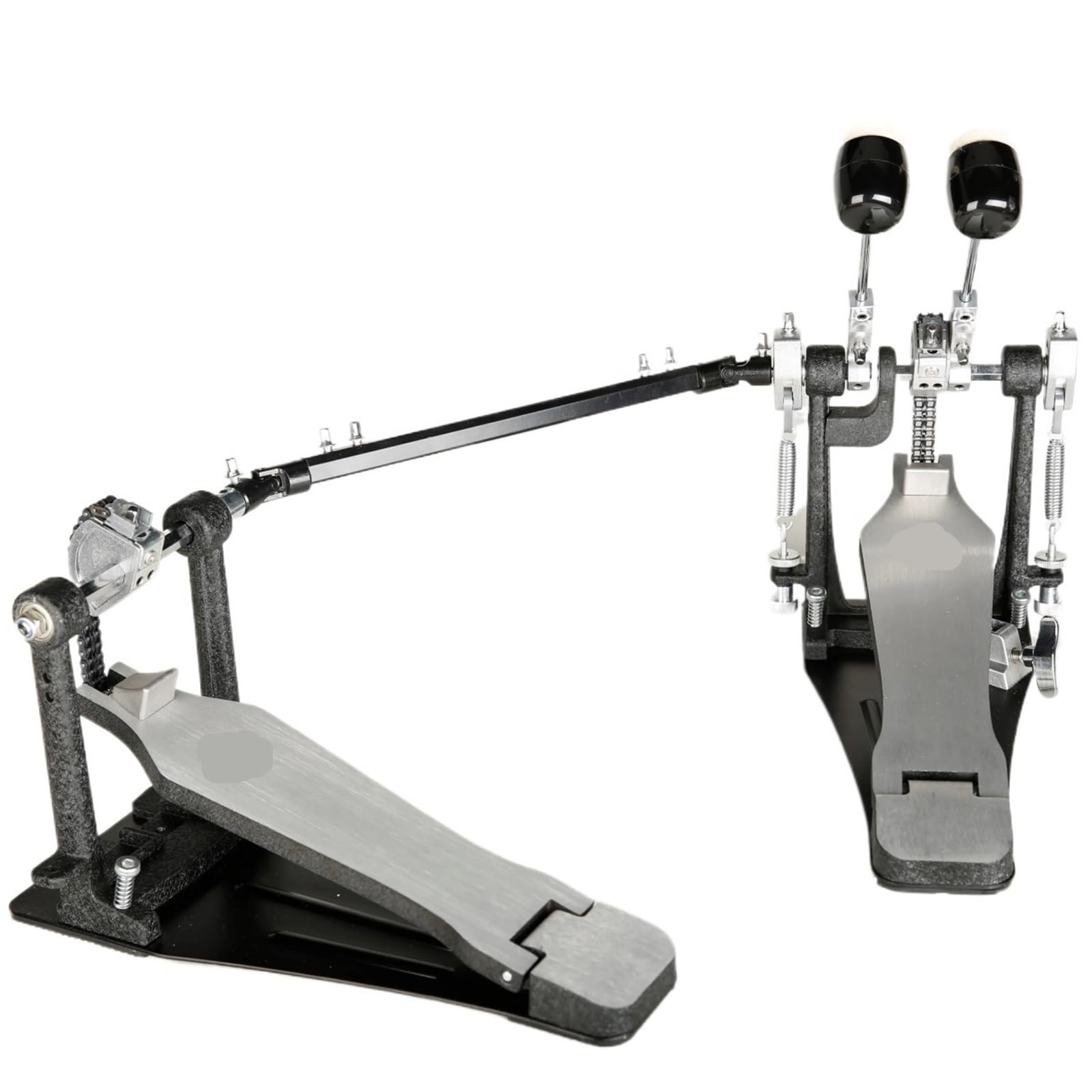 Grosse caisse à double pédale, en métal, adaptée aux instruments de percussion type batterie Pour Jeu De Grosse Caisse Et Batterie éLectronique