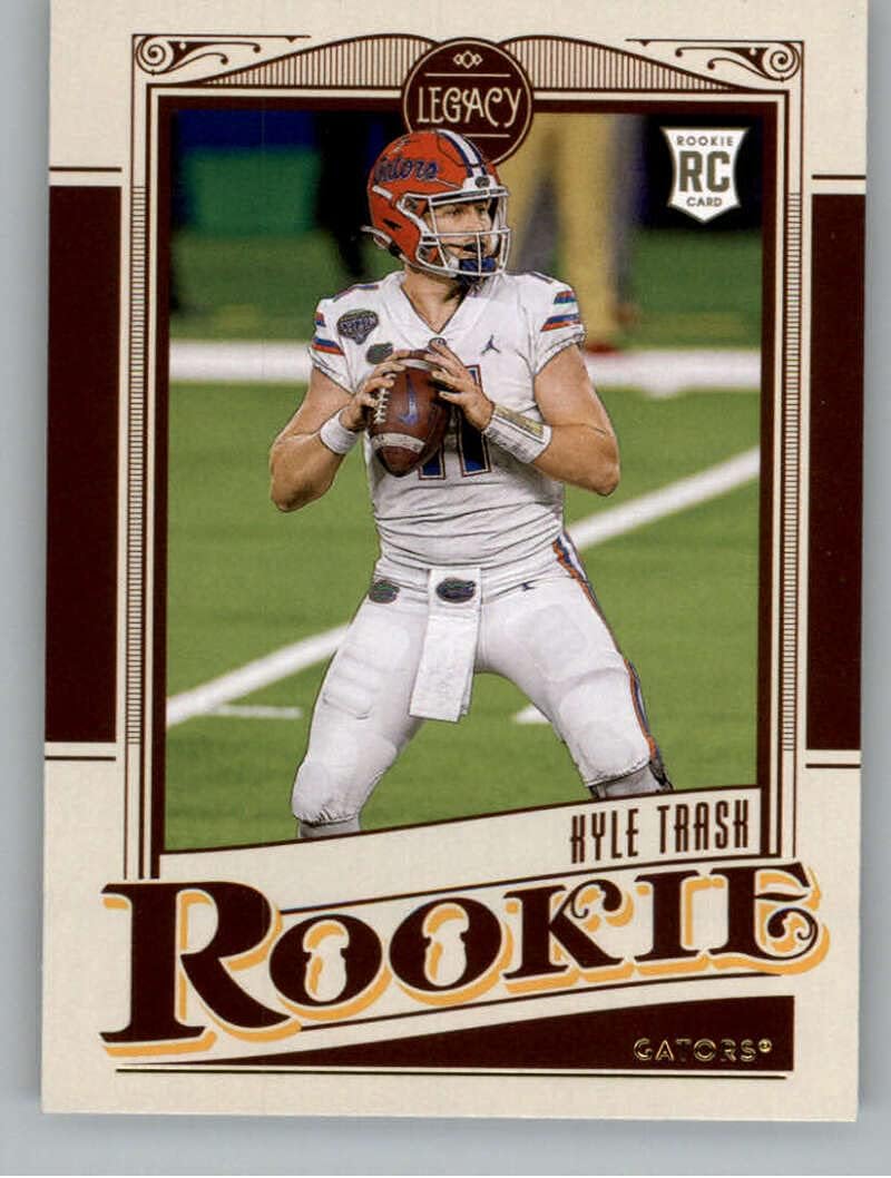 2021 Panini Legacy #146 Kyle Trask RC Rookie Card Florida Gators Official NFL Football Trading Card in Raw (NM or Better) Condition