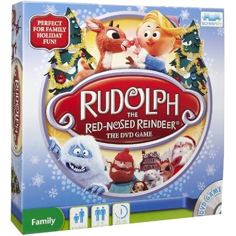 Rudolph The Red Nosed Reindeer Family Christmas DVD Game Cover