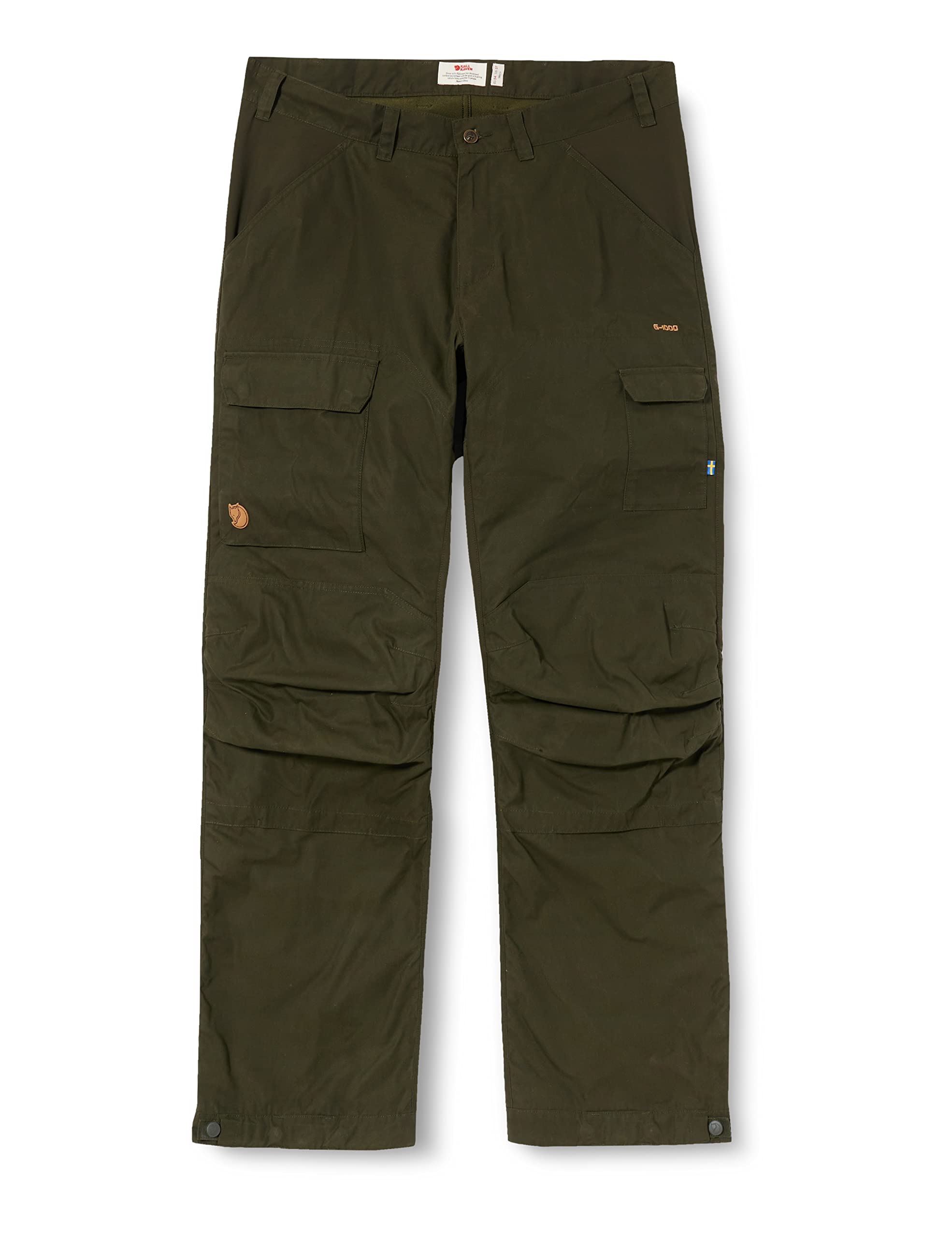 FJALLRAVEN F90337-662 Drev Trousers M Deep Forest 48