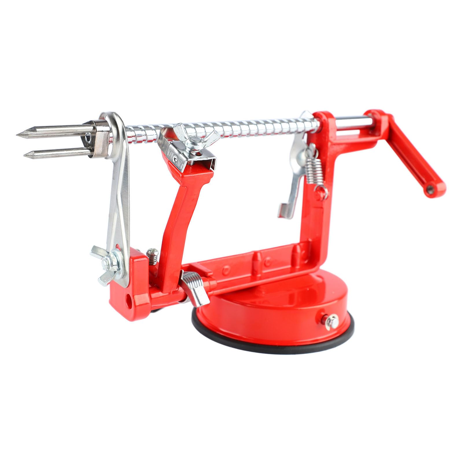 Peladora Eléctrica Multifuncional para el Hogar, Peladora de Patatas y Frutas, Herramienta de Cocina, Peladora de Peras con 8 Cuñas, Rebanadora de Manzanas y Descorazonadora,