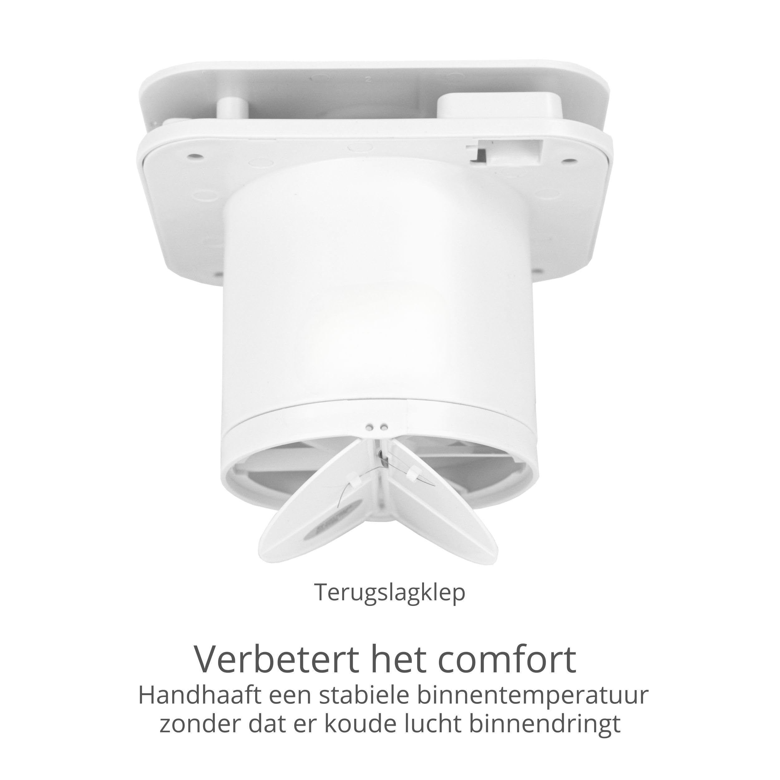 Turbionaire Trend PUR – Buitenluchtunit Voor Continue Ventilatie