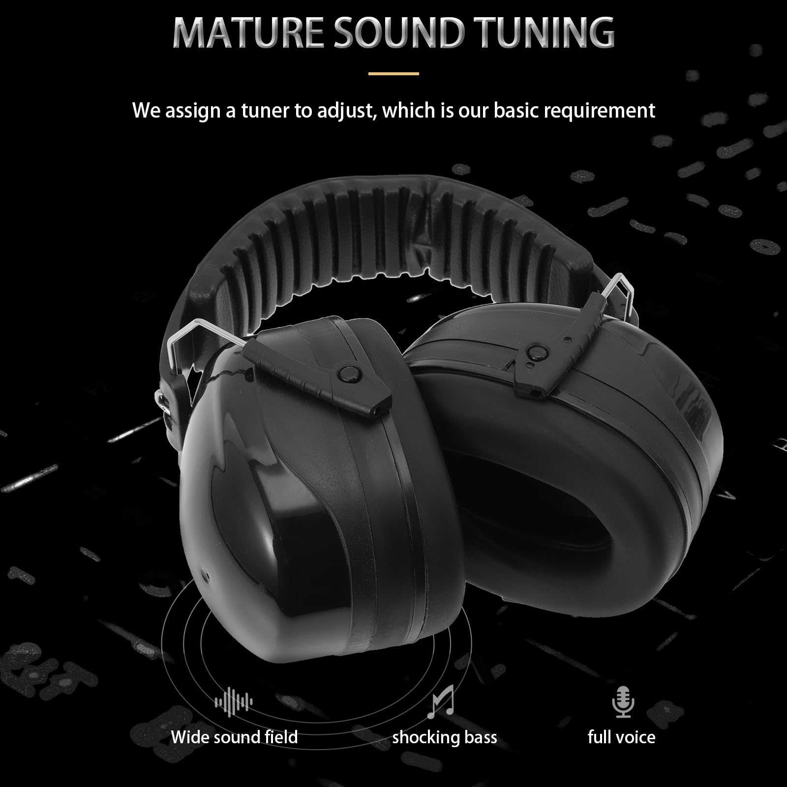 Healeved Cuffie Antirumore Auricolari Over Ear Isolamento Acustico Batteristi in Abs Tazze Auricolari Rotanti Protezione per Protezione Viaggio Aereo e Sonno Viaggio Aereo Sonno