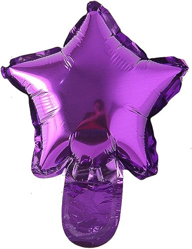 Miniatura 19 de 5 unids/lote Mini globos de papel de aluminio con forma de corazón de estrella de 5 pulgadas, globos inflables para boda, cumpleaños, baby shower, 5