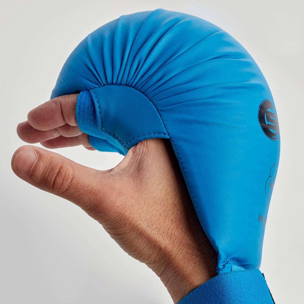 SMAI Wkf Approved, Guanti Senza Pollice Unisex Adulto