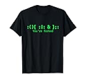 Fork Bomb Bash Shell Cryptic Command for Linux admin T-Shirt