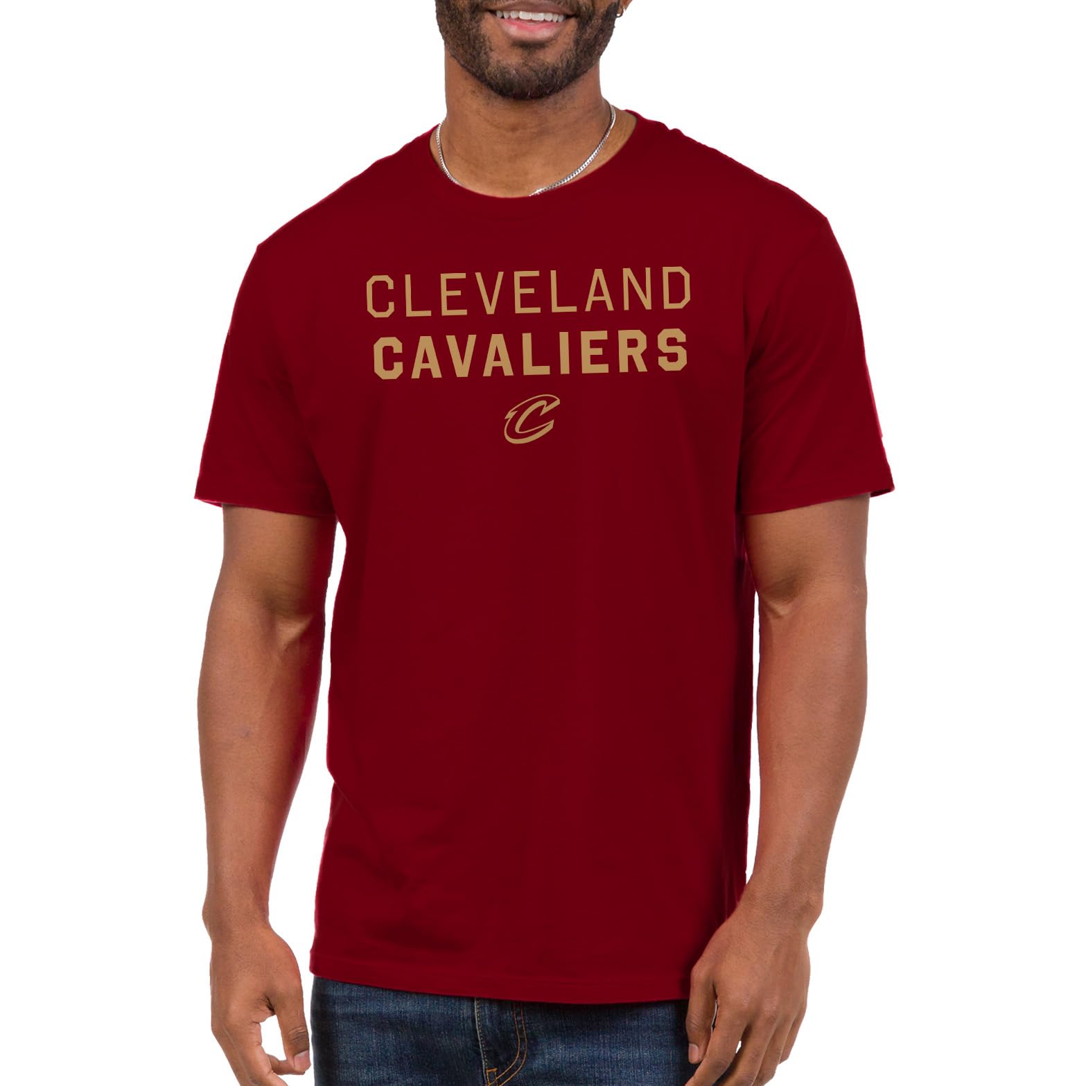 Junk Food NBA - Core Stacked - Officially Licensed Adult Short Sleeve Fan Tee for Men and Women โ image 1