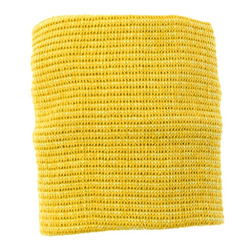 LEIPUPA Unissex Esportes Basquete Ciclismo Corrida Pulseira Zipper Pocket Sweatband - Amarelo