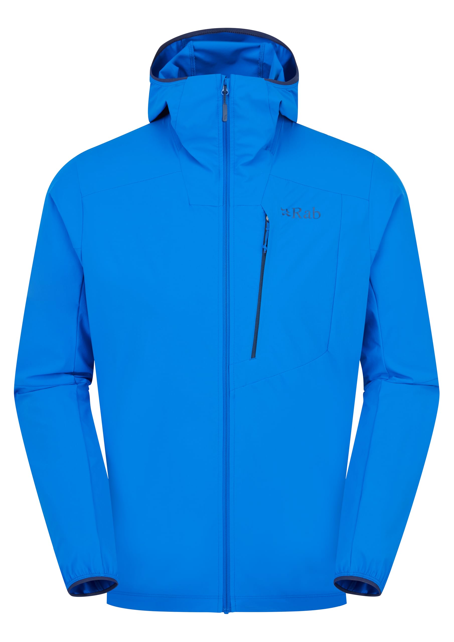 Rab Men's Borealis Alpine Hoody Jacket - Lightweight Water-Repellent Coat for Hiking & Climbing - Maya Blue - XX-Large