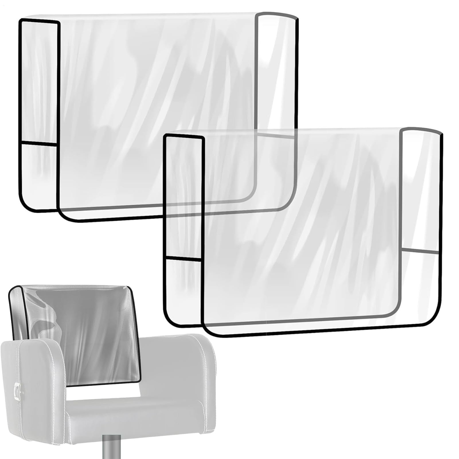 Fundas cuadradas para Silla de peluquería ideales para hoteles y banquetes