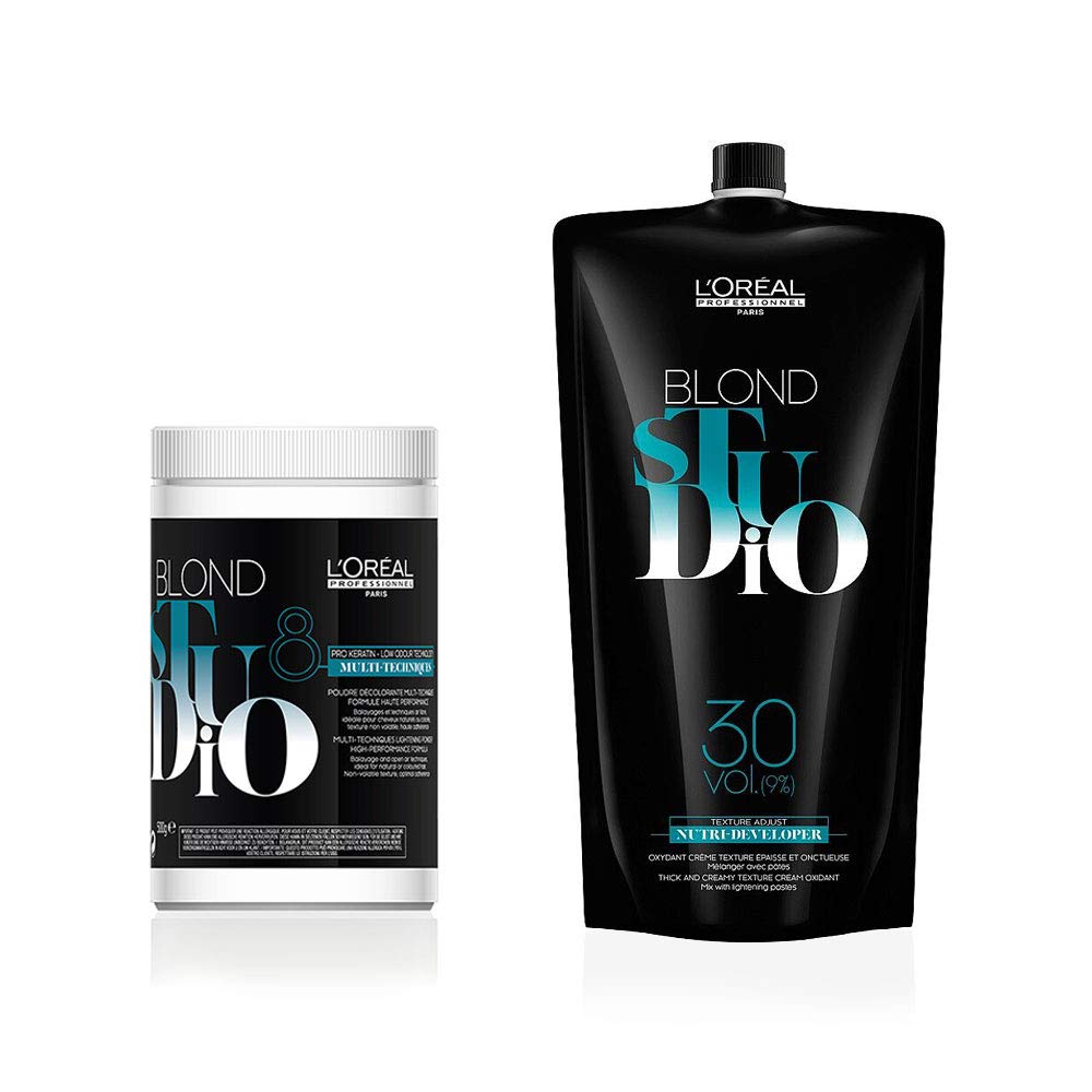 Blond Studio Multi Tech Powder 500g + 9% Nutri Developer 1000ml
