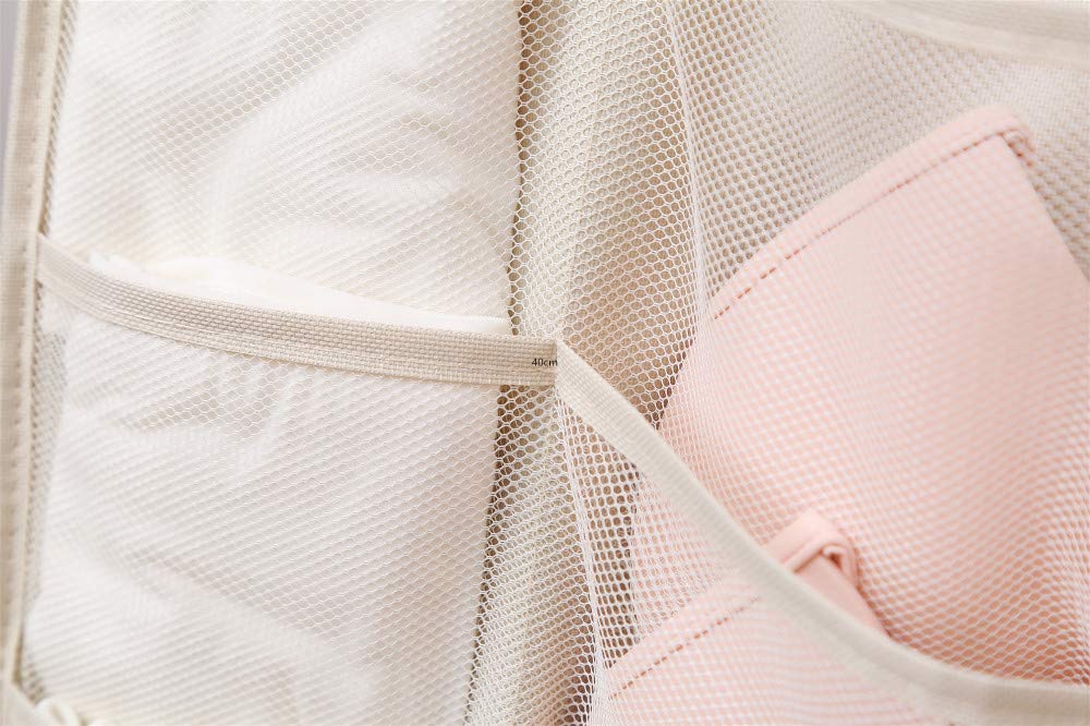 Organizzatore Armadio Con 30 Tasche - Doppia Faccia Per Intimo, Calze E Accessori, 80x40 Cm - Foto 10