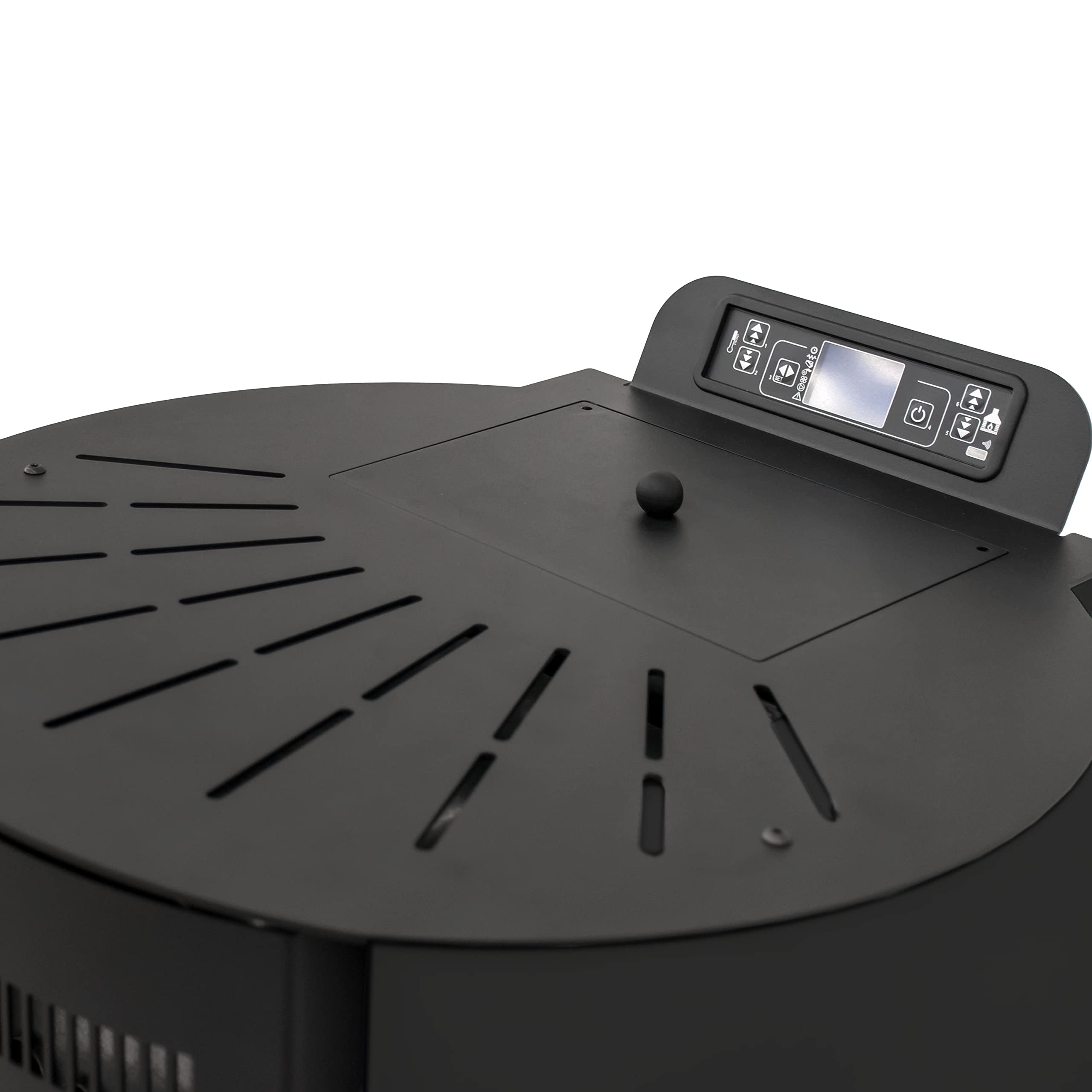 STUFE A PELLET ITALIA Boston 14 KW Canalizable WiFi | Estufa de pellets de aire ventilado, eficiencia 89% calefacción, 130 m², autonomía 15 h, programable, control WiFi 5 velocidades y potencias,