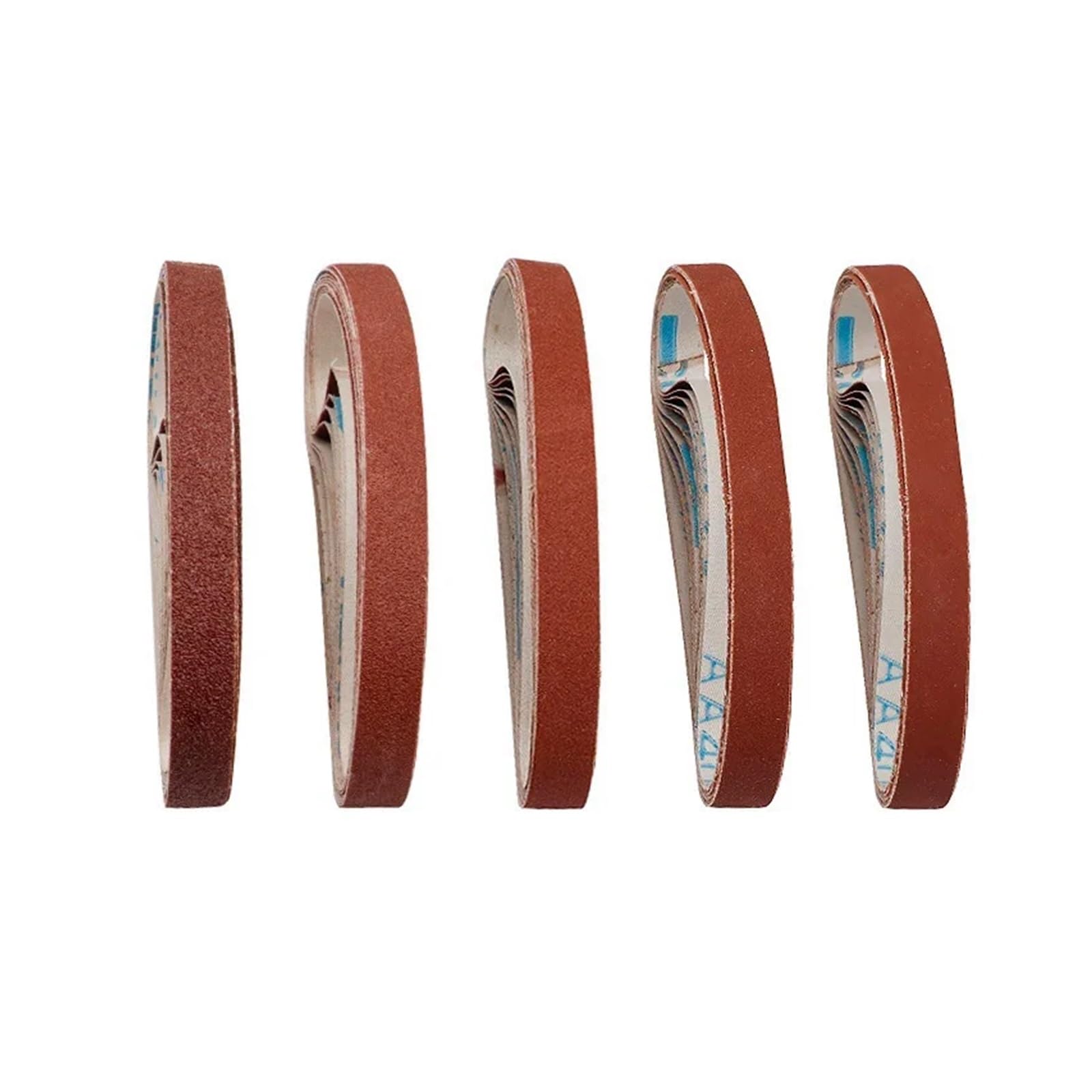 Nastro abrasivo, 10 nastri abrasivi, grana 40-1000, for levigatrice a nastro, smerigliatrice angolare, larghezza 10-50 mm(10PC P800,330 x 30mm)