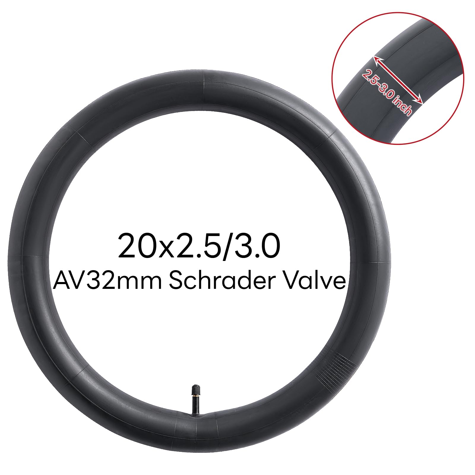 OOVOOV 2 Caere D'aria 20x8.00-8 A 20x10.00-8 | Copatibili Con Pneuatici Da 20 Pollici