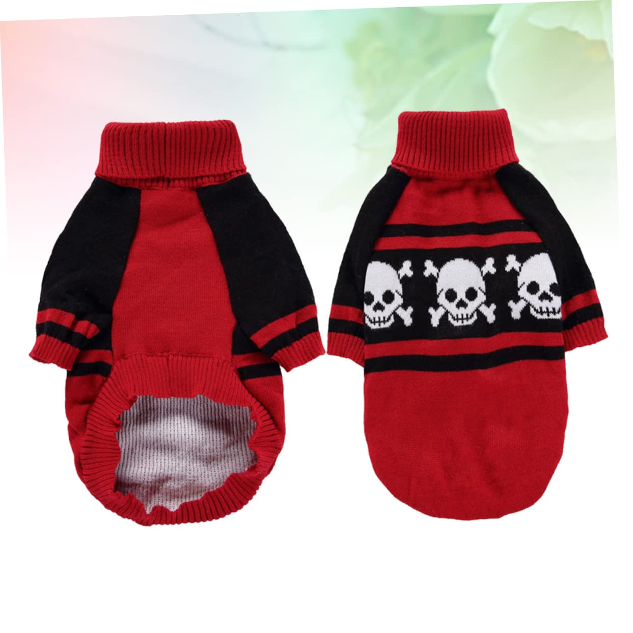 Angoily 3 Pezzi Costume Da Teschio Per Cani Halloween Vestito Per Animali Domestici Taglia L Unico Di Teschio E Zucca Per Feste E Foto