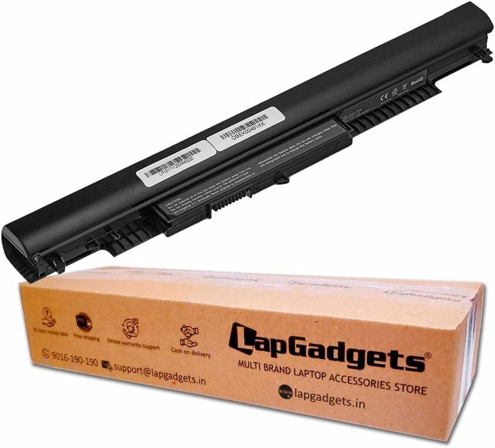 Lap Gadgets Laptop Battery for HP Pavilion 15-AC072TX 4 Cell PN: HS04, HS03, M2Q95AA#ABA, M2Q95AA, 807612-421