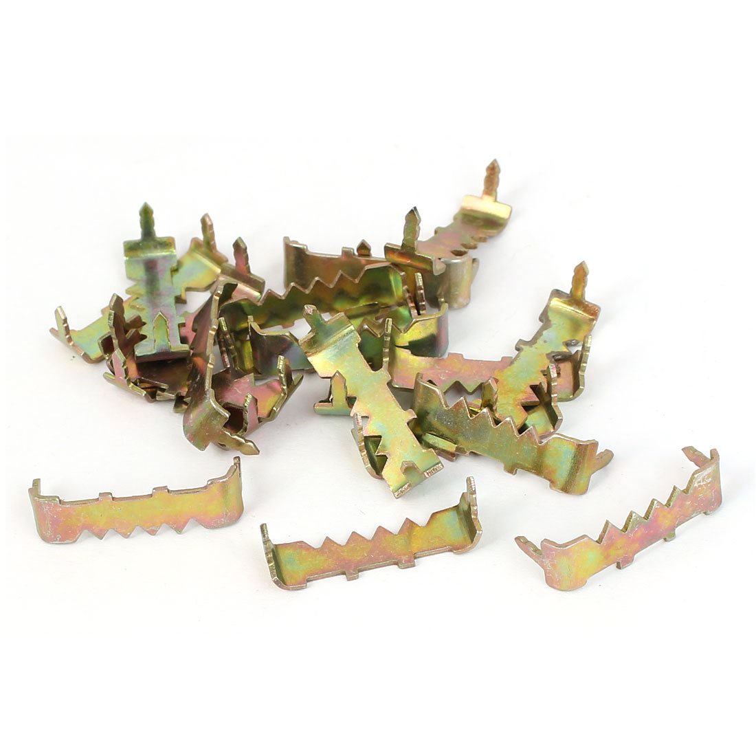 Sourcing Map Crochet Cadre Photo Peinture Huile Image Scie Cintres Métal Noir 20Pcs