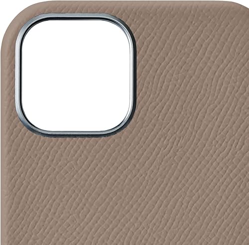 Vista 231 de BONAVENTURA Noblessa - Carcasa trasera [compatible con iPhone 12 Pro Max, Greige] BBCN12PM-GG