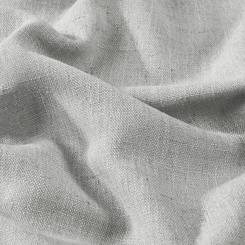 Image of Vision Home Light Gray Pinch Pleated Full Blackout Curtains Linen Blended Room Darkening Curtain Panels 102 inch for Living Room Bedroom Thermal Insulated Pinch Pleat Drapes with Hooks 40 inch Wx102 Lx2