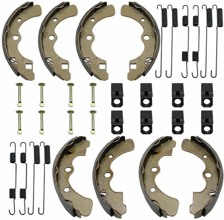 Brake Shoes With Springs And Pins For Mule 2520 2510 2500 2030 2020 2010 1000 KAF450 KAF540