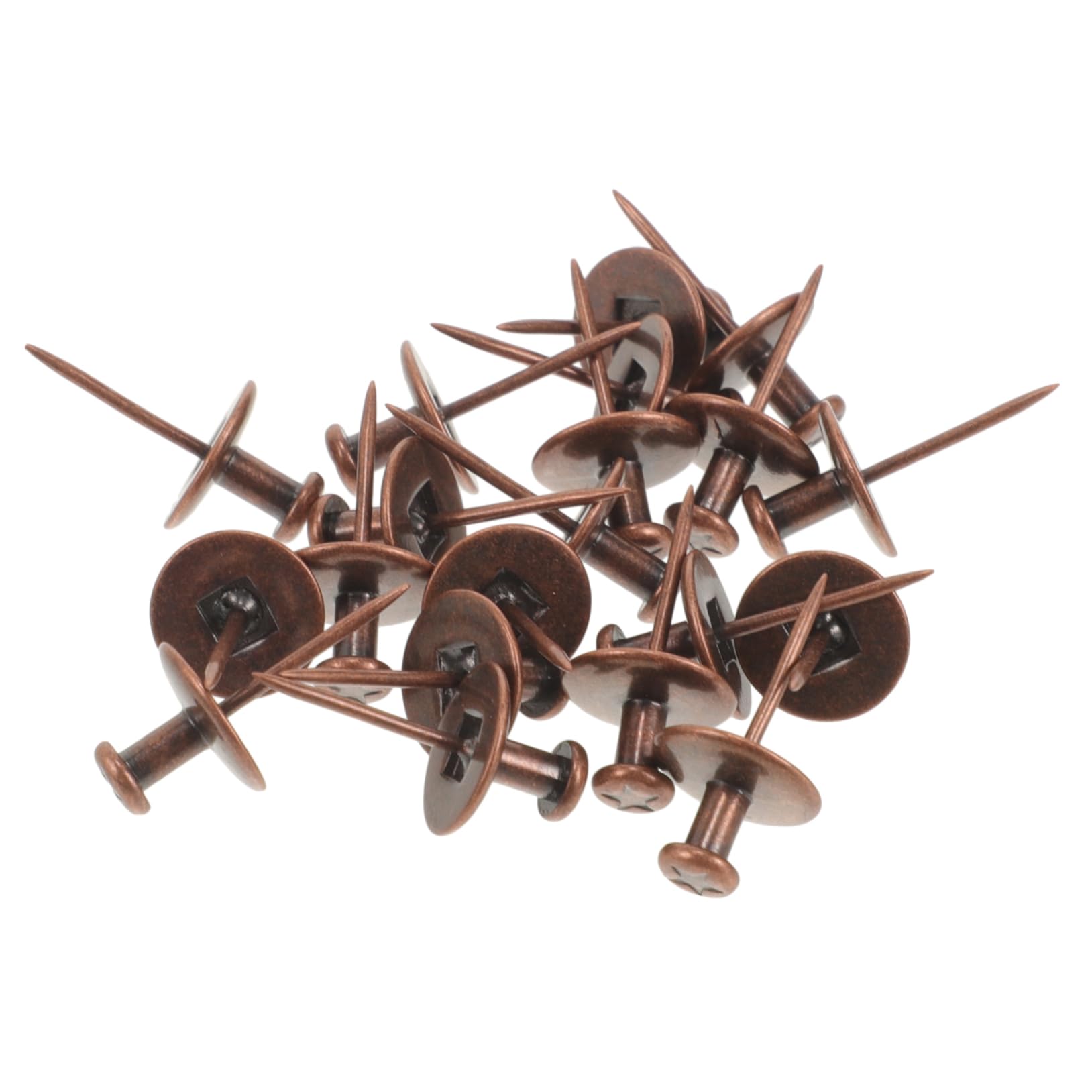 UKCOCO 80pièces Punaise Murale Pour Accrocher Clés Et Images Clous Décoratifs Ancien