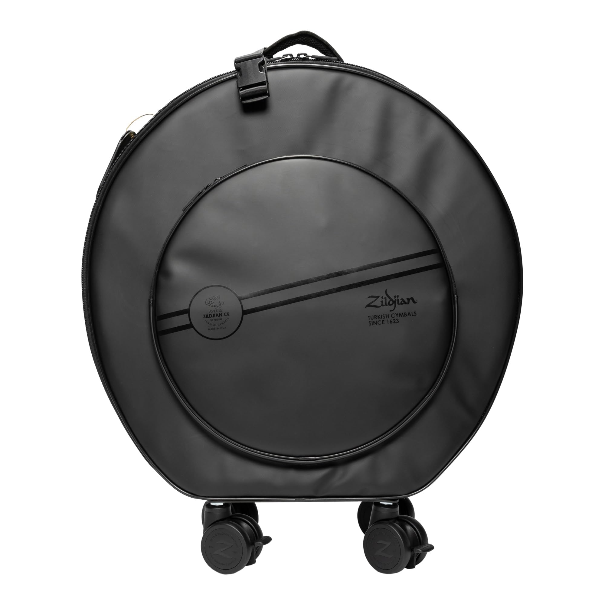 Amazon.com: Zildjian ZXRB00424 Touring 24-Inch Rolling Cymbal Bag