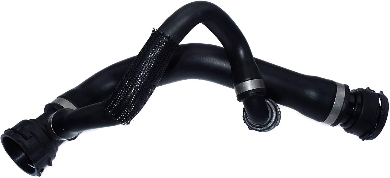 eGang Auto BMW X5 E70 4.8i Xdrive Radiator Cooling Upper Hose, Black, Synthetic Rubber, 1, Hose, Physical Item