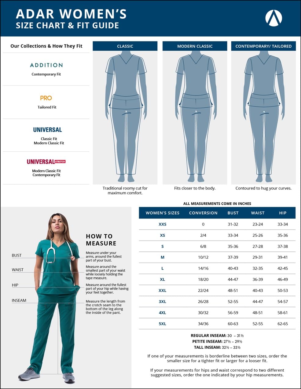 Adar Uniforms Damska koszula medyczna 604prpm fioletowa, M UK